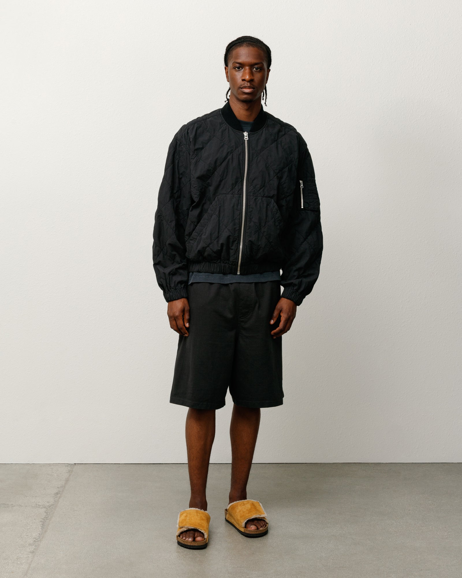 Jersey Short – Black | Bottoms | Stüssy Europe