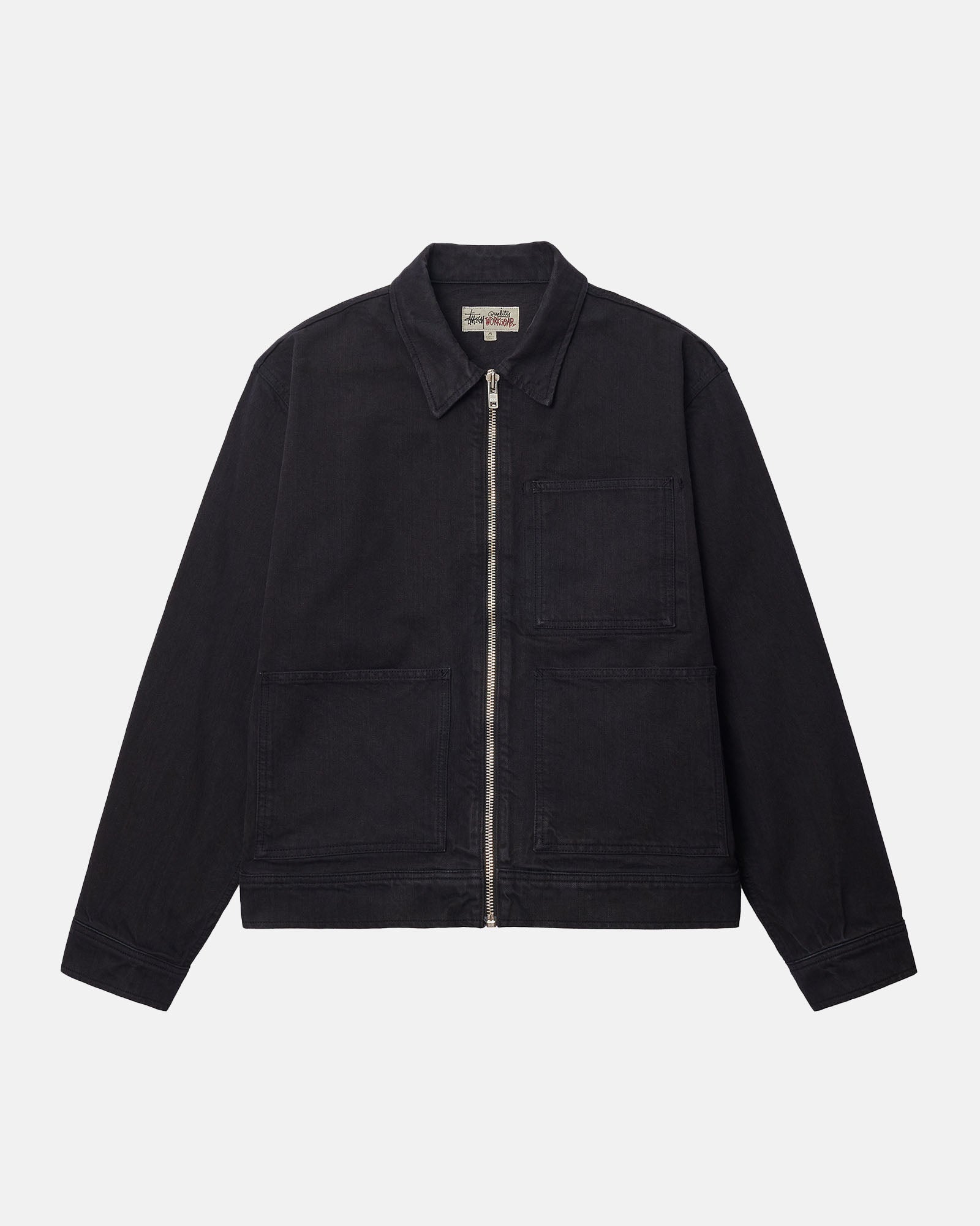 Zip Work Jacket Overdyed - Unisex Jackets & Outerwear | Stüssy