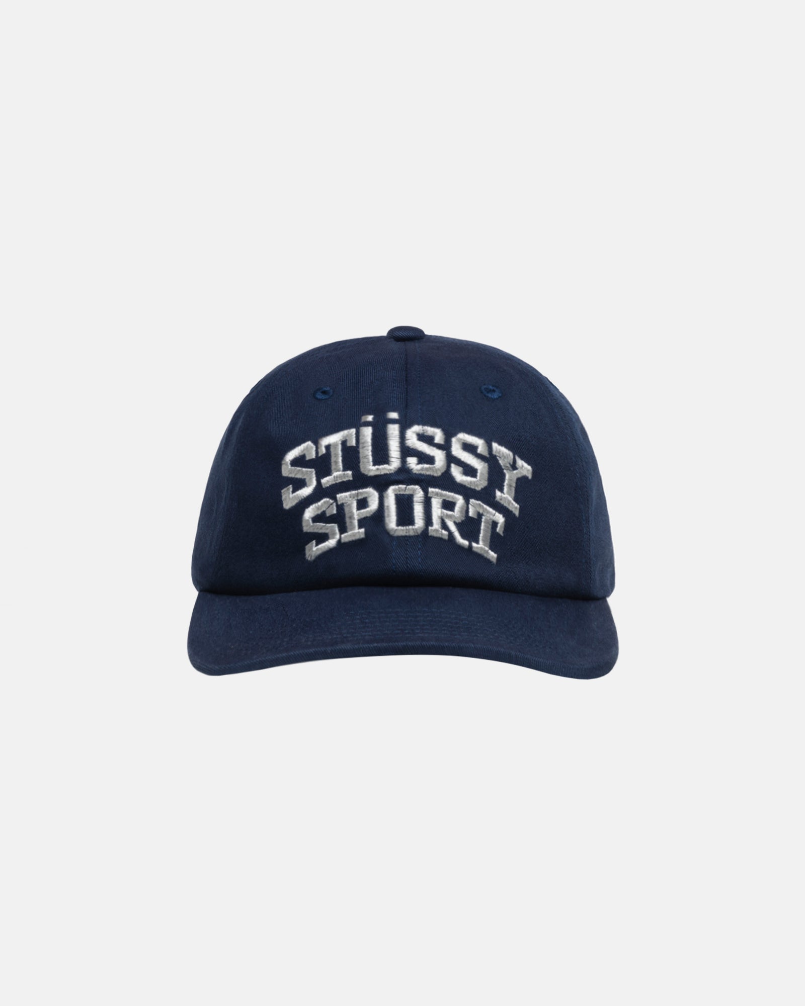 Mid Depth Stüssy Sport Snapback in navy/metallic – Stüssy Europe