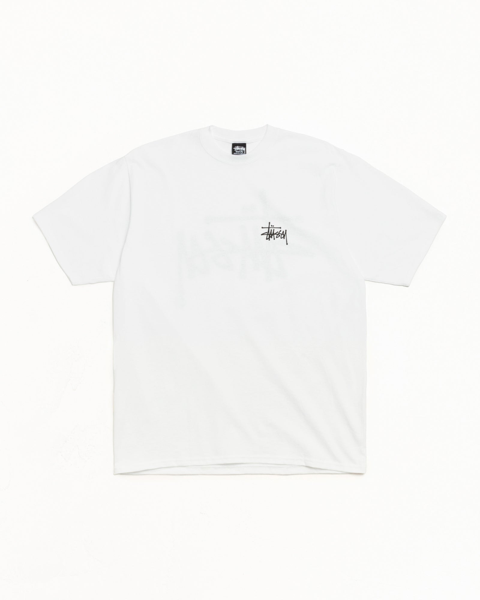 Basic Stüssy Tee – White | Tees | Stüssy Europe