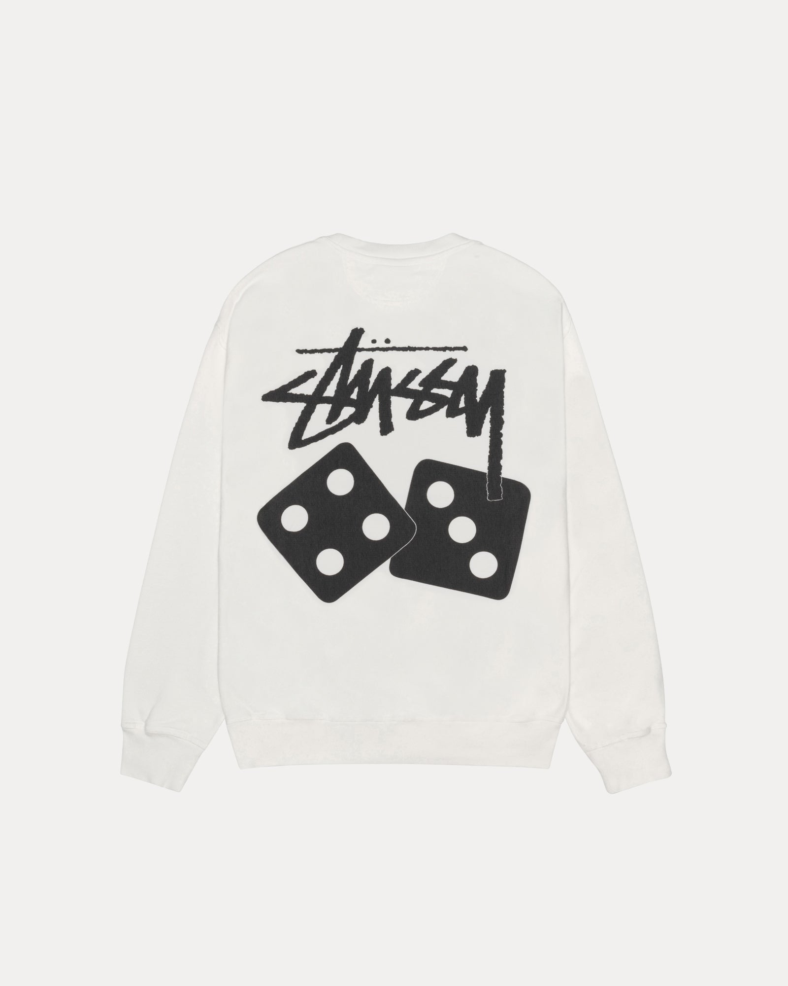 Dice Crew Pigment Dyed – Natural | Sweats | Stüssy Europe