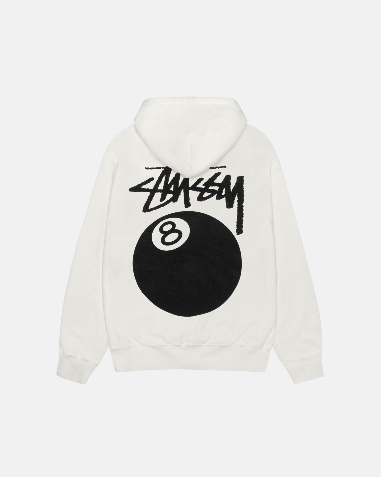 8 Ball Hoodie Pigment Dyed in natural – Stüssy Europe