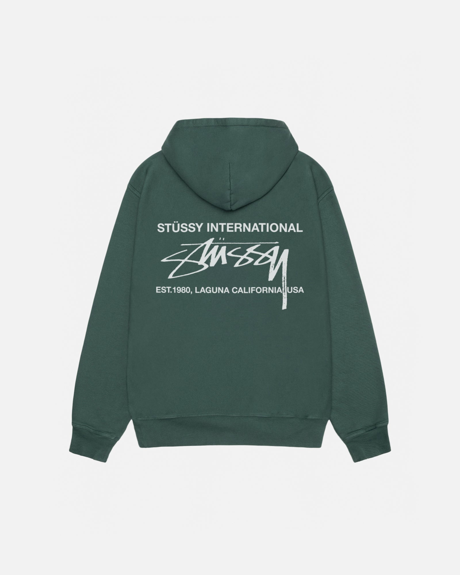 Sudadera Stussy Basic Stüssy Hood Shawn Stüssy Stussy Green
