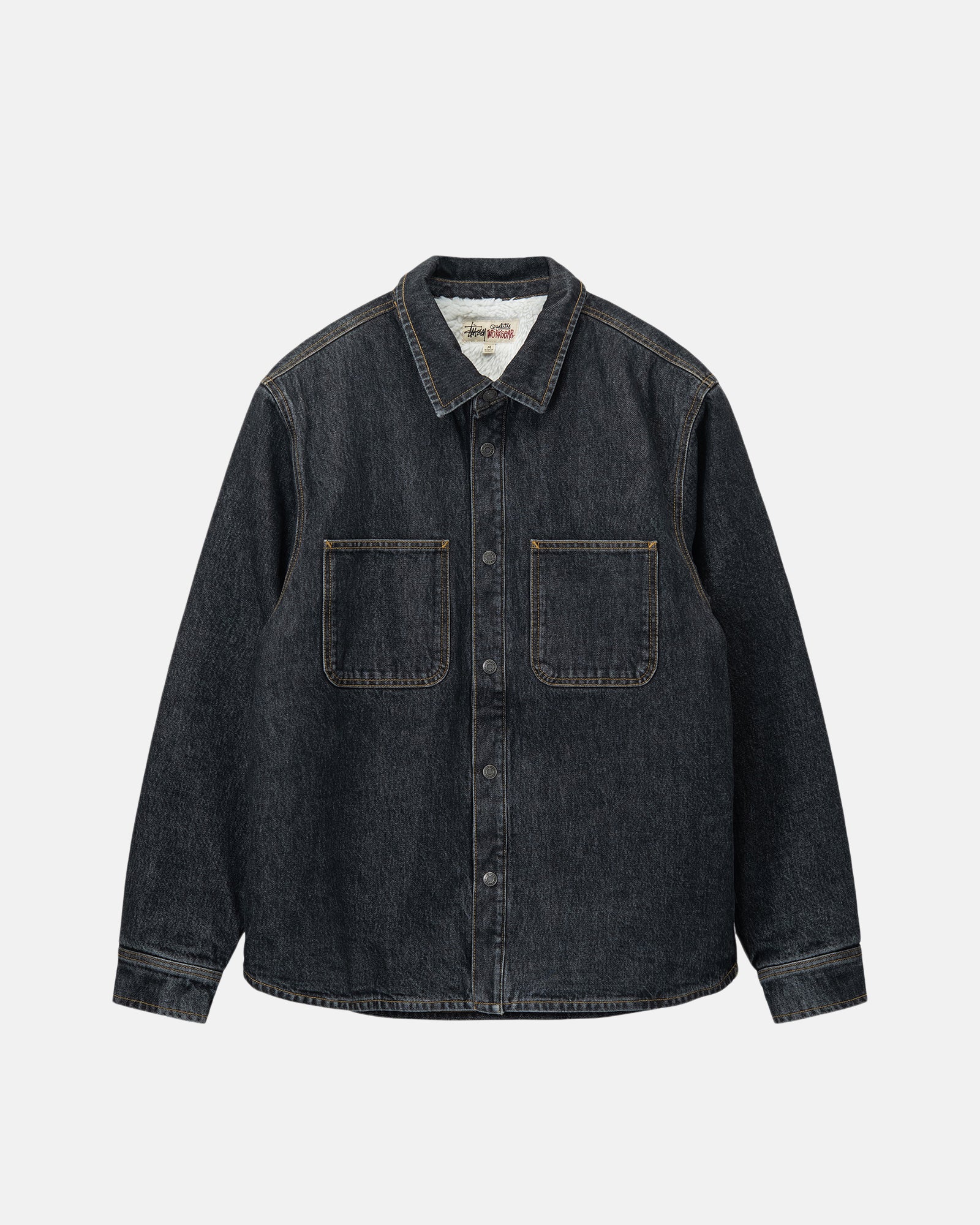 SHERPA LINED DENIM SHIRT