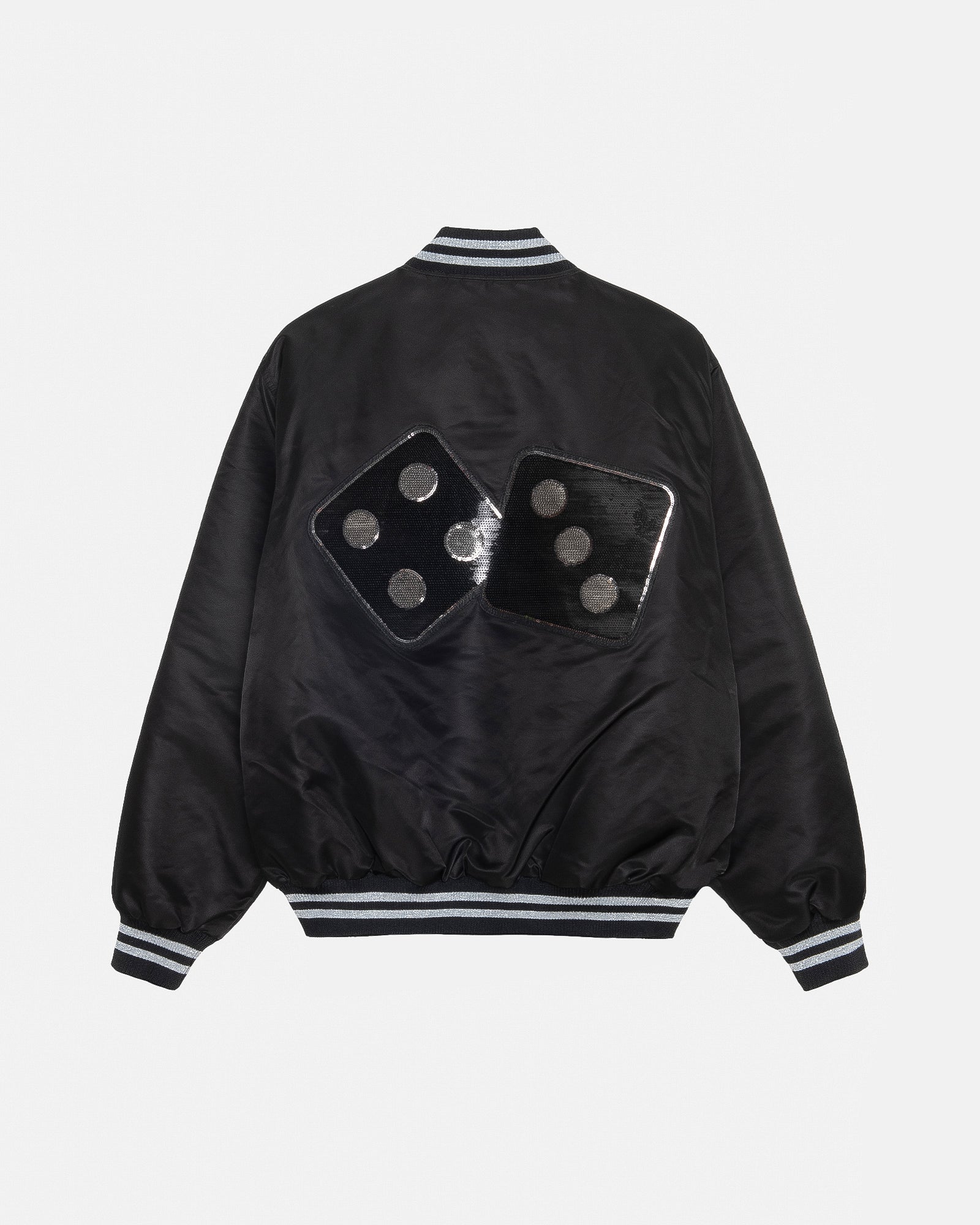 Sequins Satin Jacket Unisex Jackets & Outerwear Stüssy Stüssy Europe