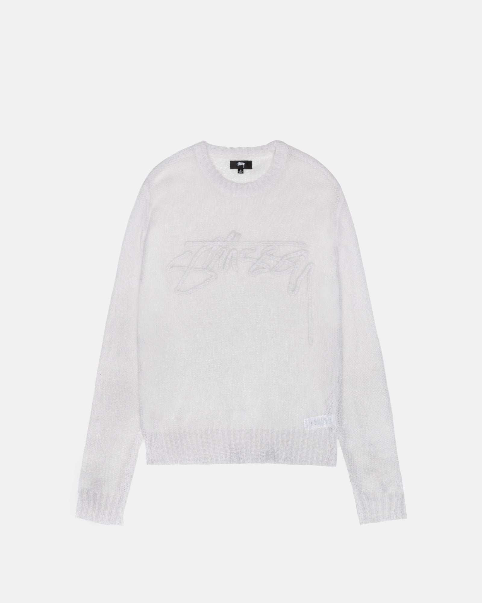 stussy LOOSE KNIT LOGO SWEATER | hartwellspremium.com