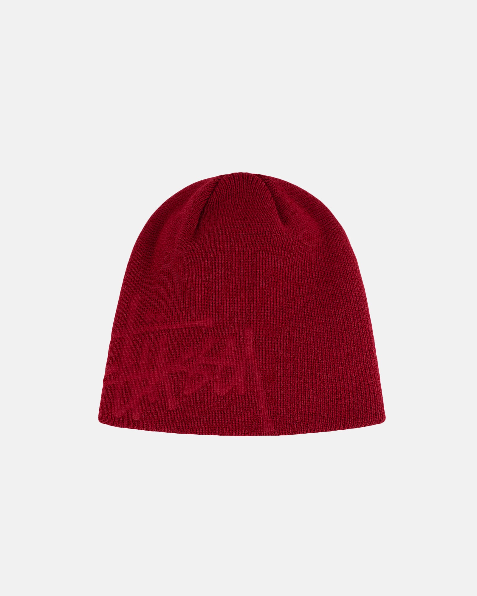 Debossed Basic Logo Skullcap Beanie - Unisex Headwear | Stüssy