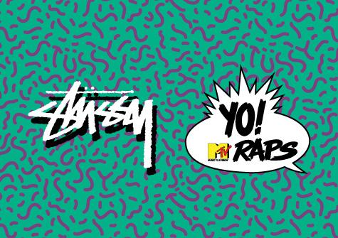 Stüssy x Yo! MTV Raps