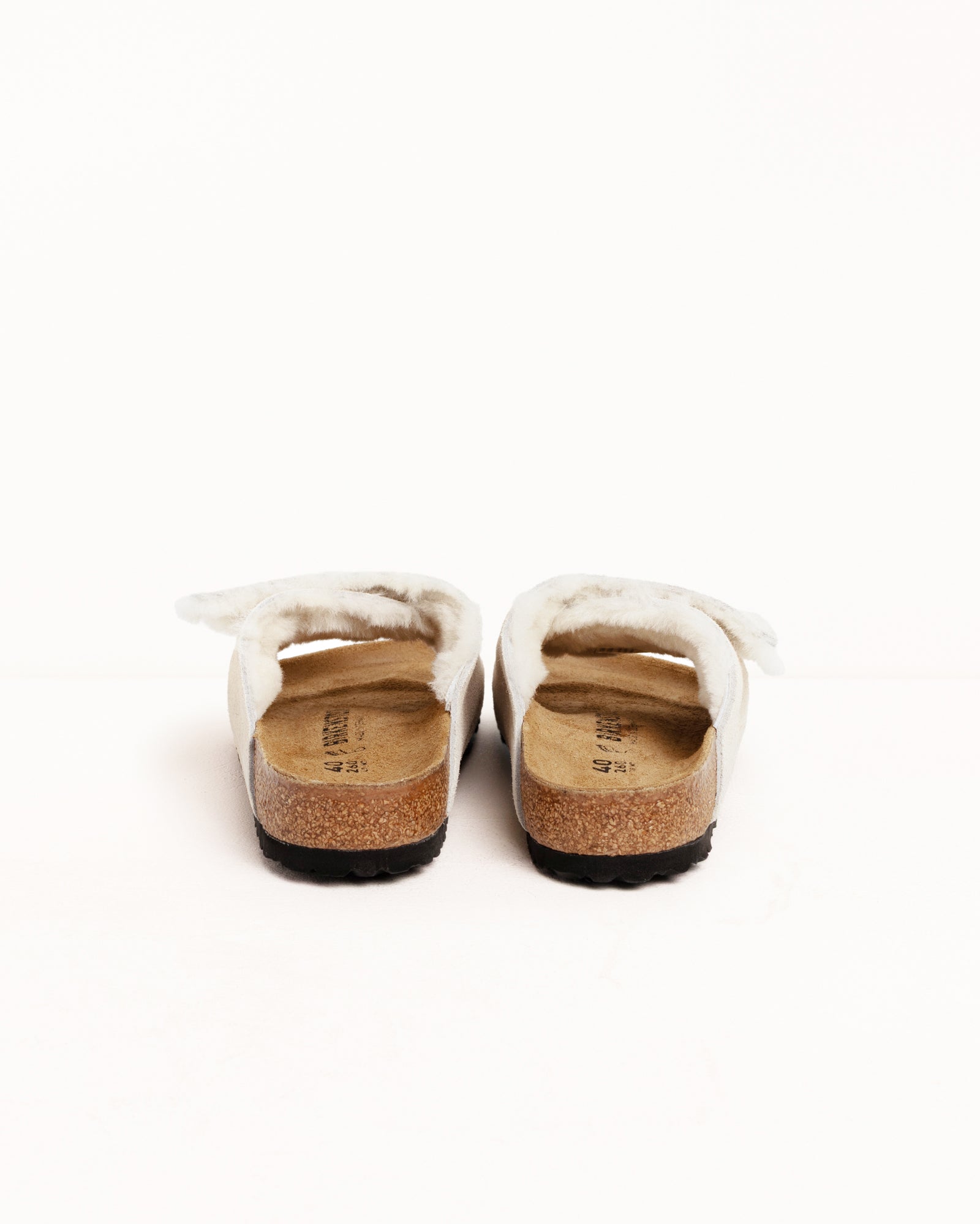 Stüssy & Birkenstock Solana Shearling Slide – Bone | Accessories