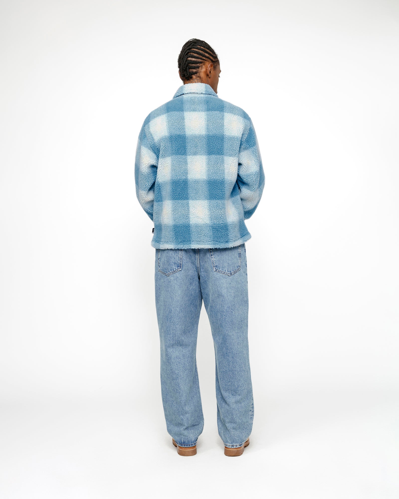 ZIP SHERPA SHADOW PLAID