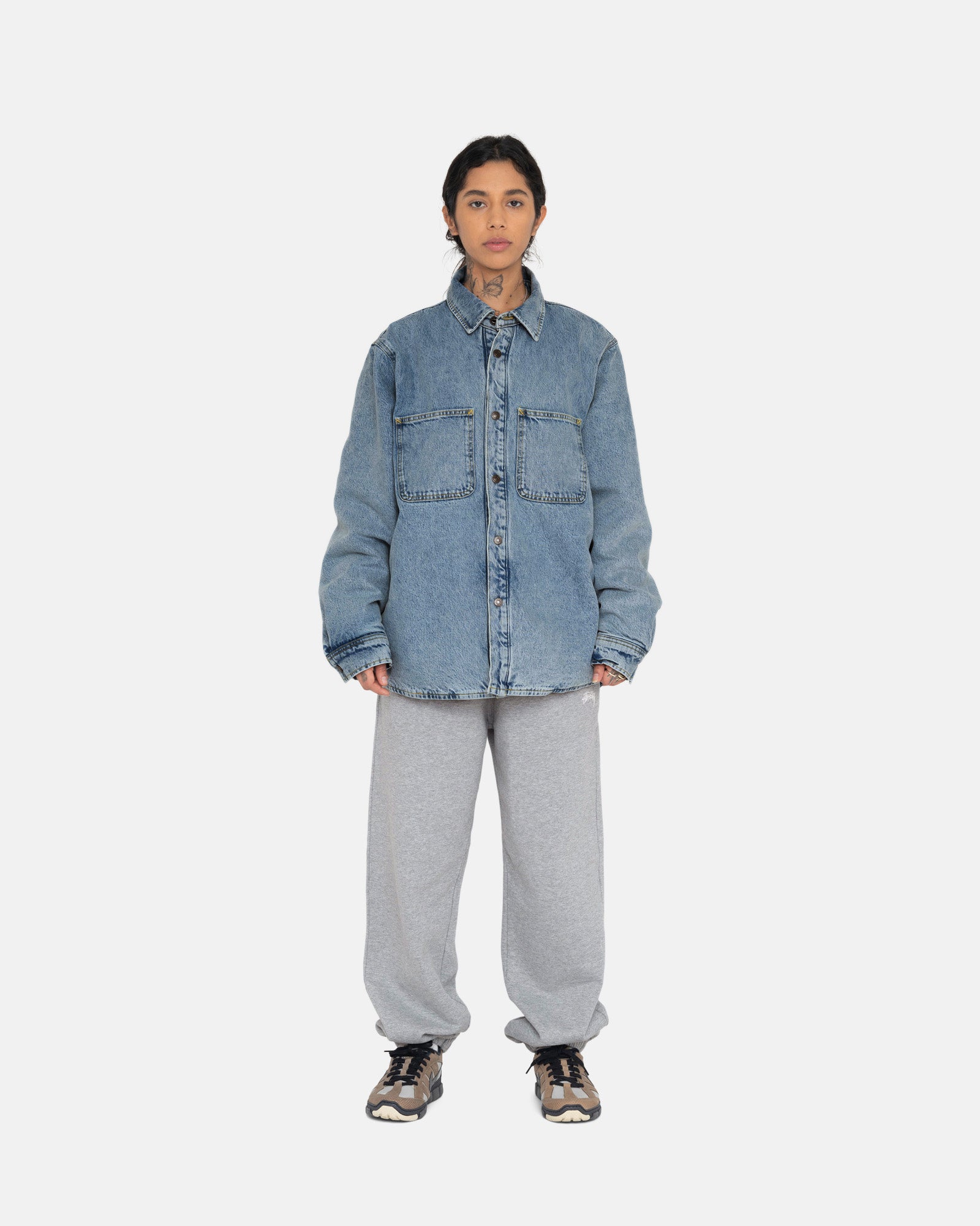 SHERPA LINED DENIM SHIRT