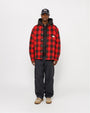 SHERPA LINED BUFFALO PLAID SHIRT