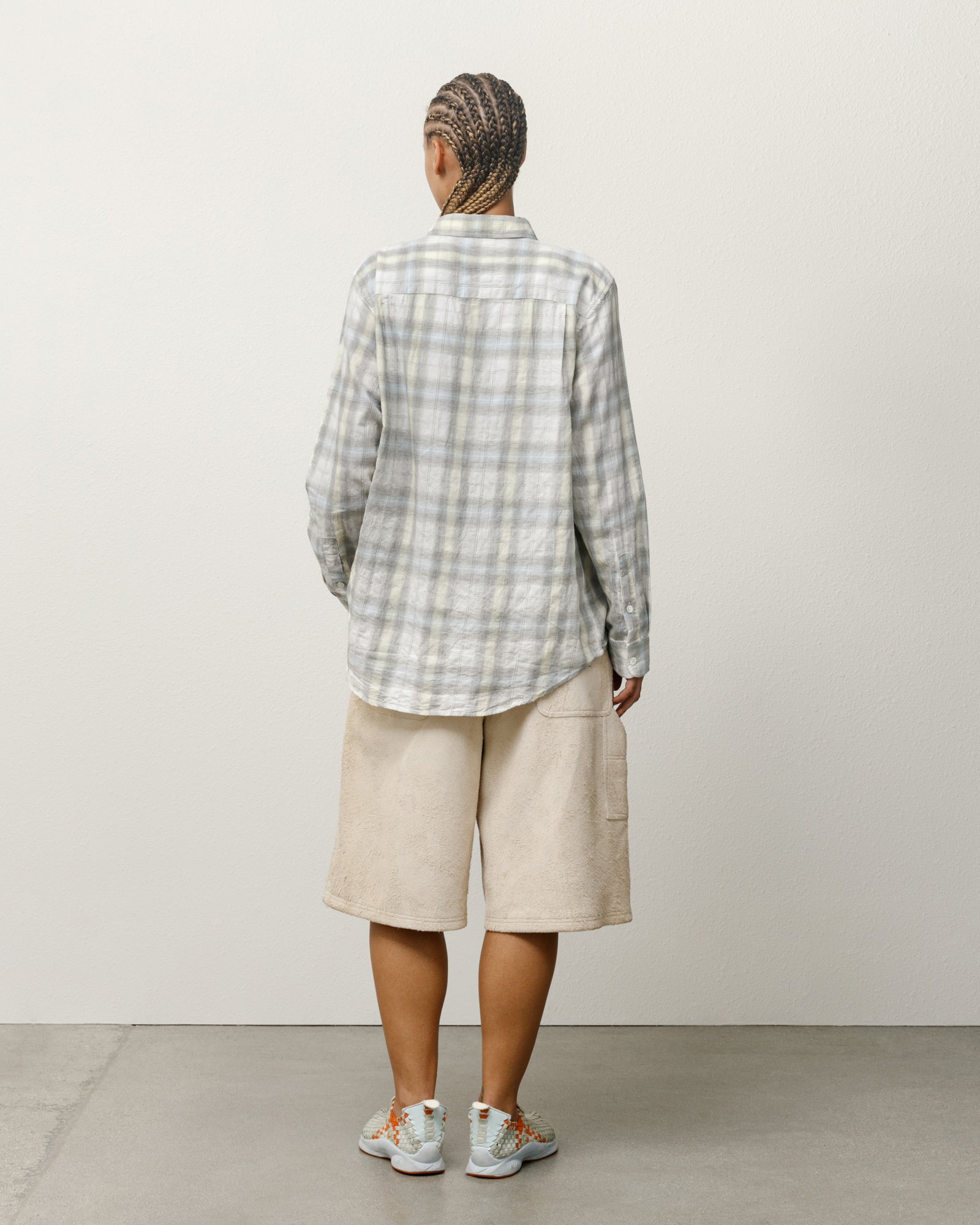 Beach Plaid Shirt – Off White | Tops | Stüssy Europe