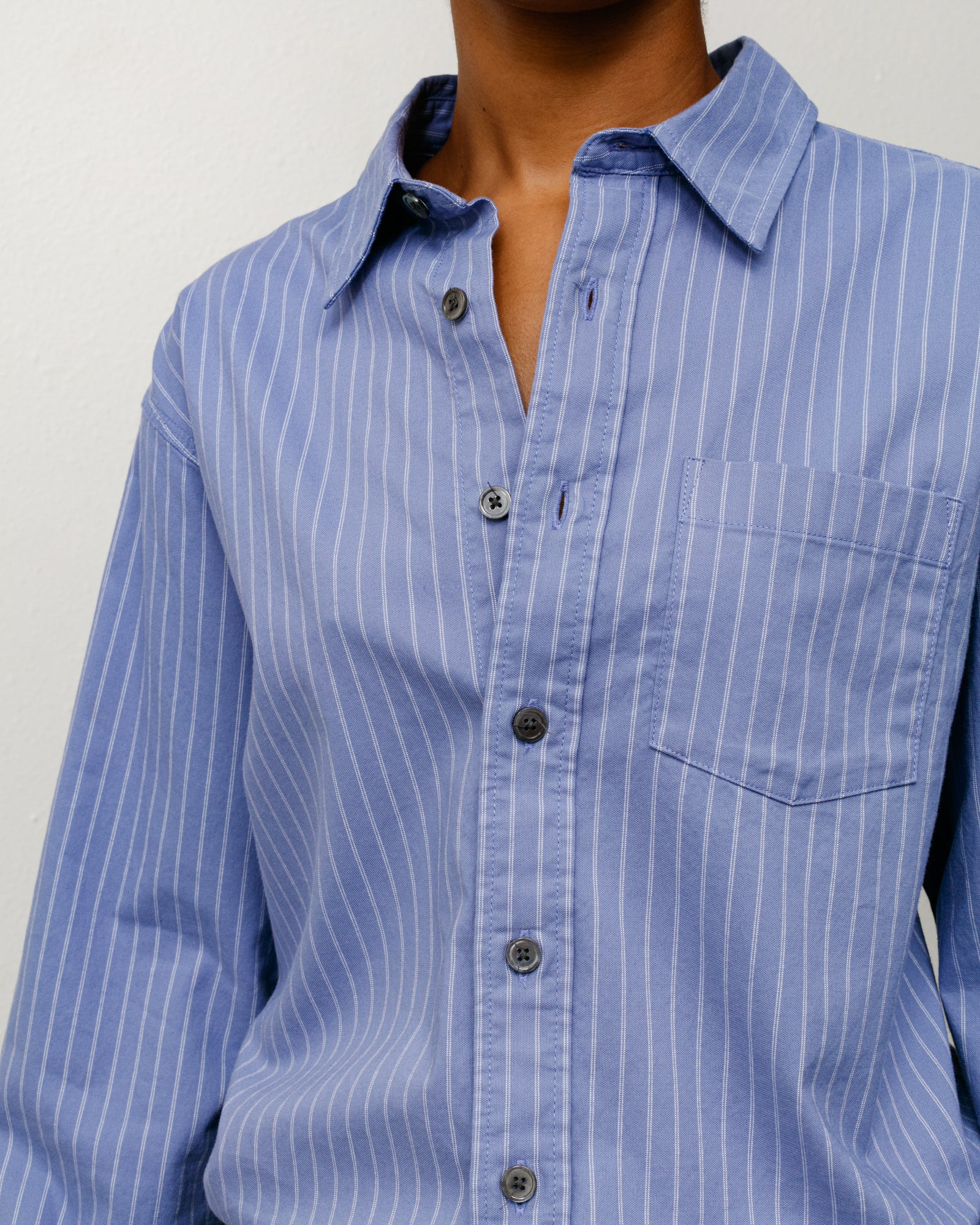 Oxford Shirt - Blue Stripe | Tops & Shirts | Stüssy Europe