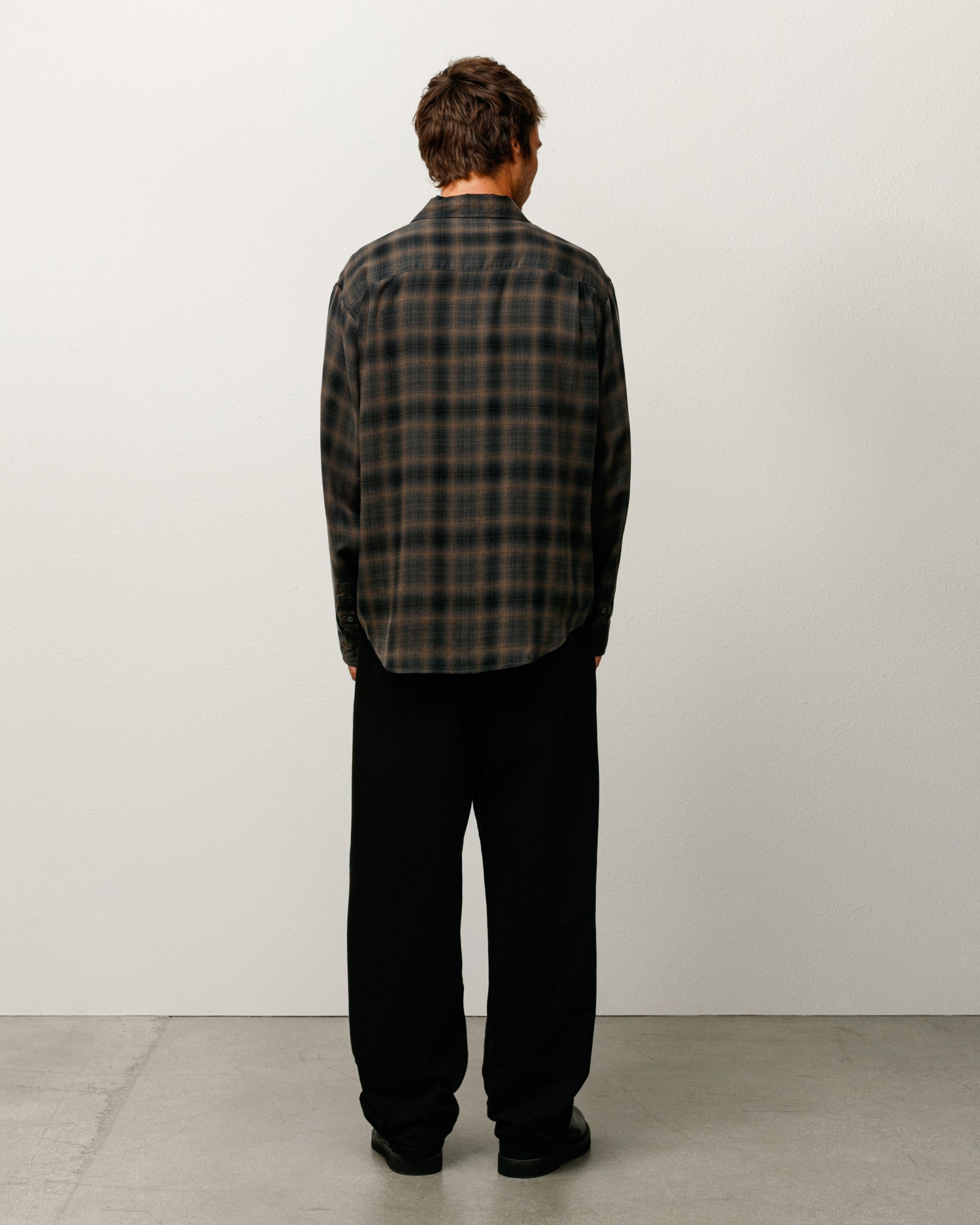 Matthew Printed Shirt - Brown | Tops & Shirts | Stüssy Europe