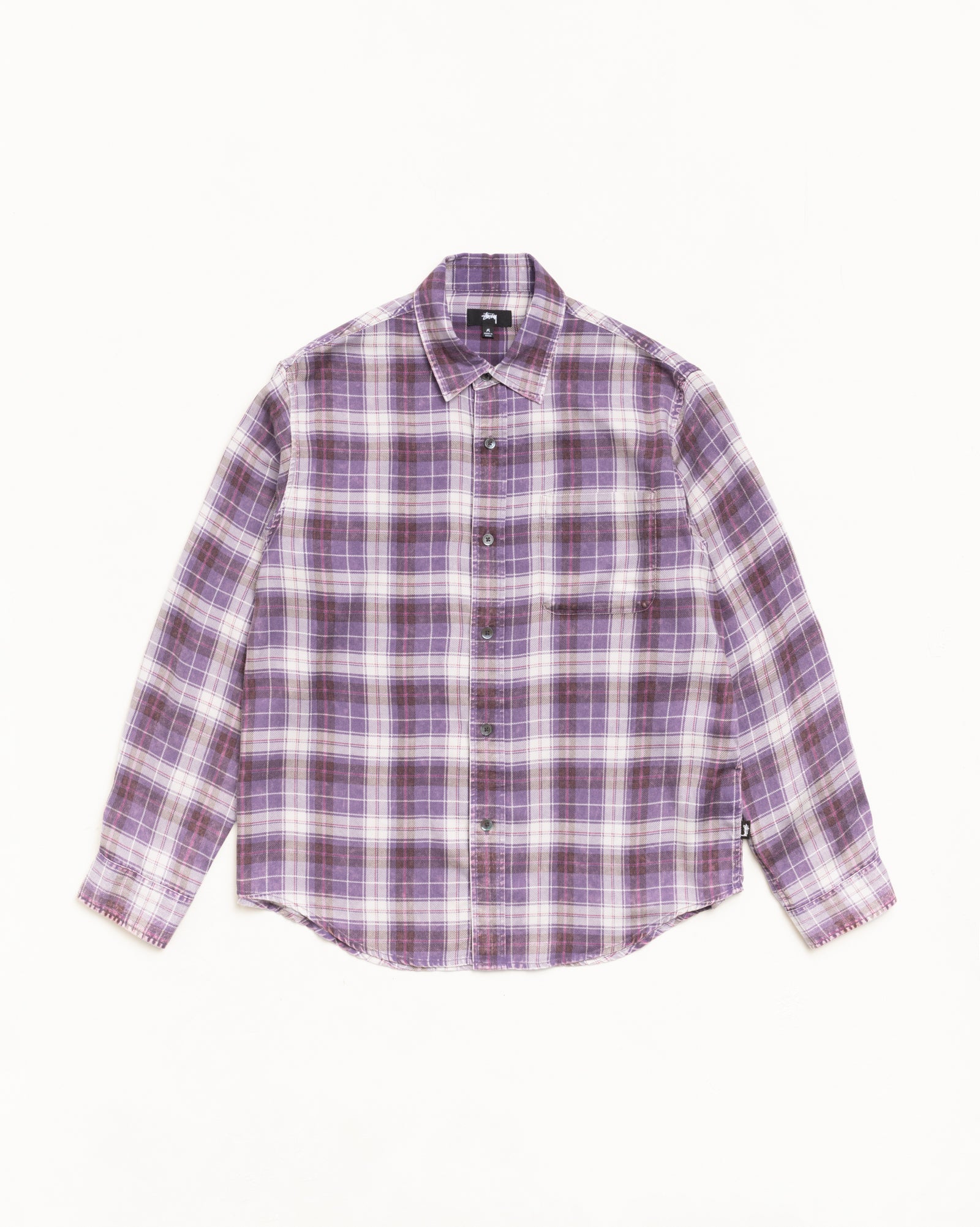 Matthew Plaid Shirt – Lavender | Tops & Shirts | Stüssy Europe