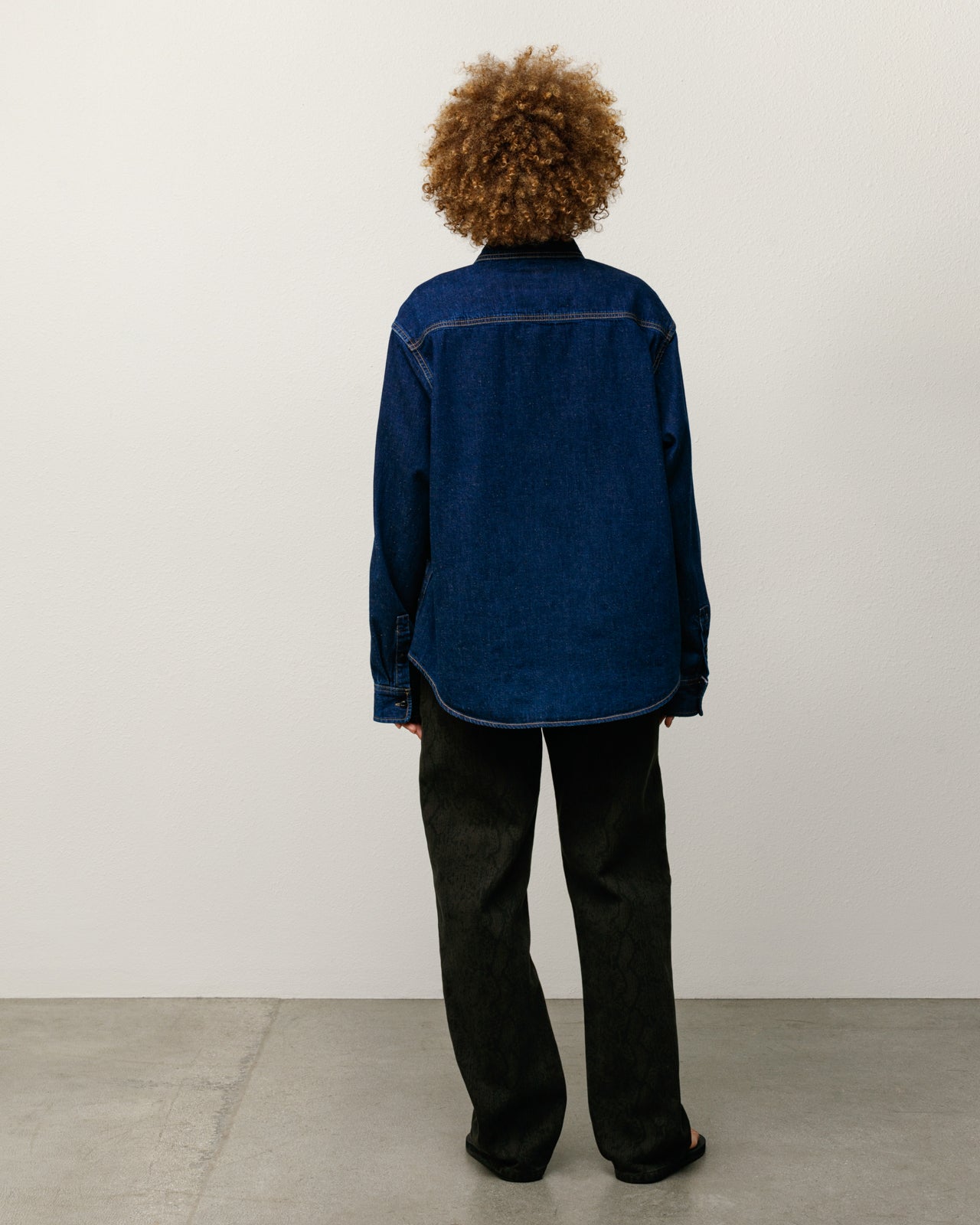 Work Denim Shirt – Dark Denim | Tops & Shirts | Stüssy Europe