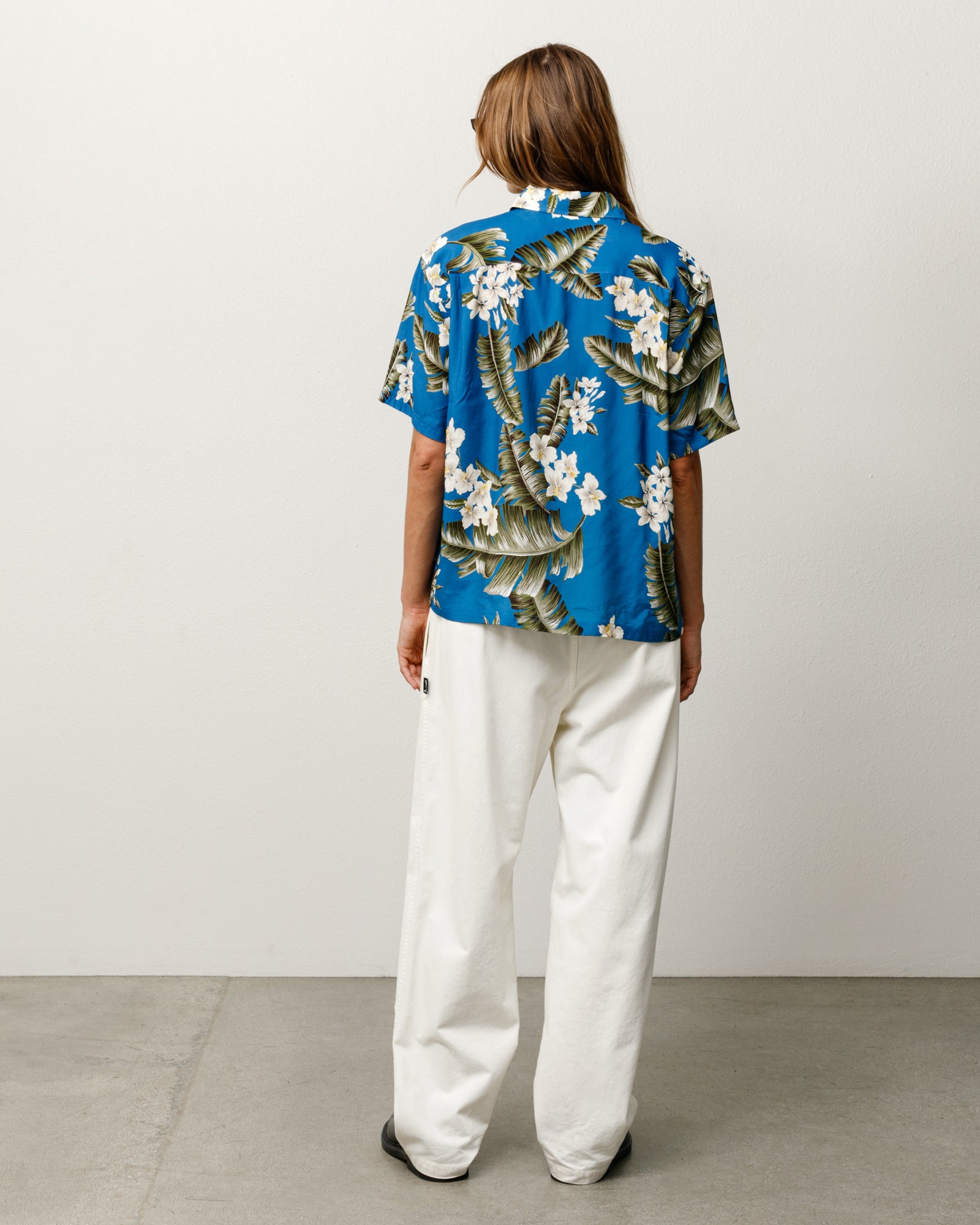 Hawaiian Floral Ss Shirt – Blue | Tops & Shirts | Stüssy Europe