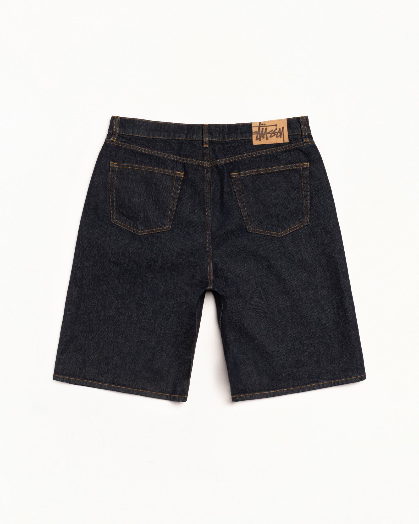 Big Ol' Short Denim – Rinsed Indigo | Bottoms | Stüssy Europe
