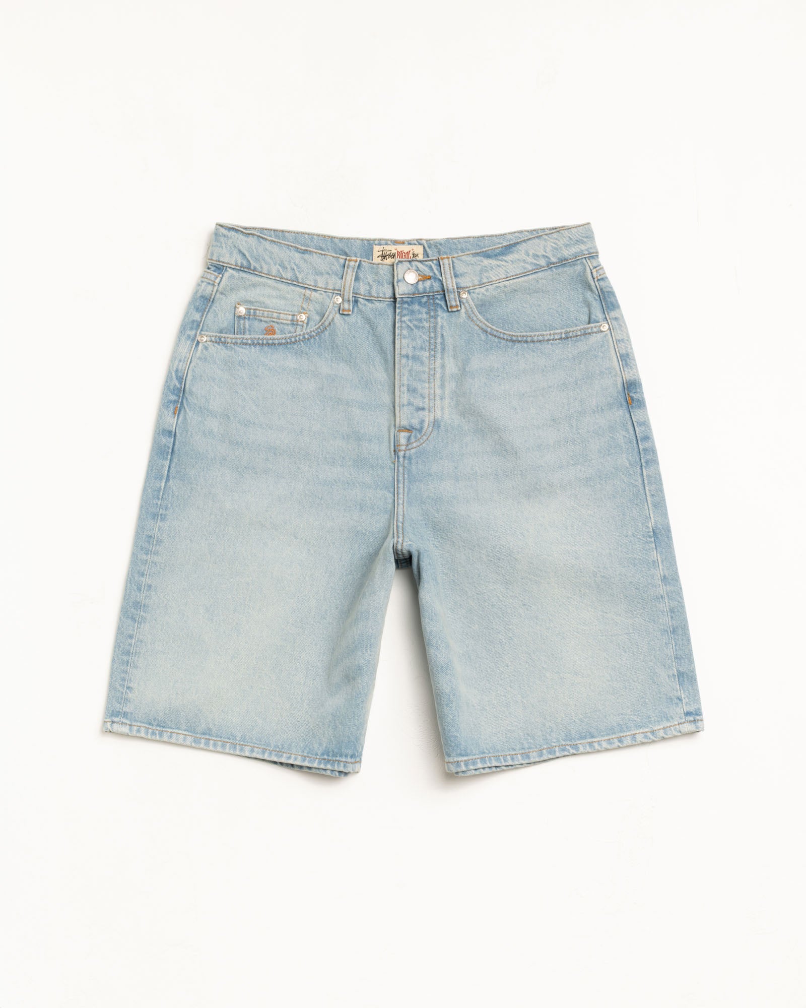 Big Ol Shorts Denim Mens Regular In Light Wash
