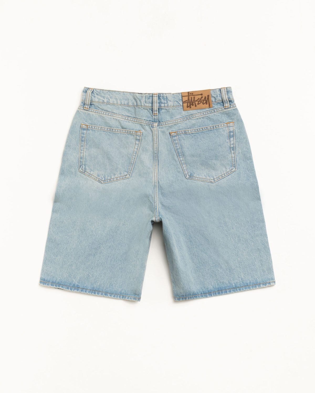 stussy big ol denim short beach wash Stüssy Big Ol Shorts Denim 