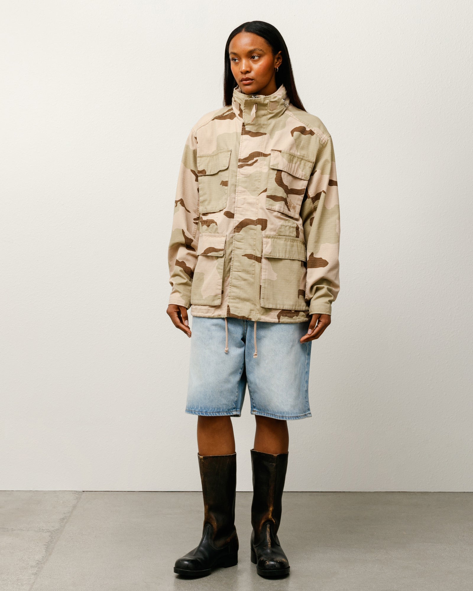 パンツ Stussy BIG OL' SHORT DENIM BeachWash 32 Big Ol' Short Denim – Premier