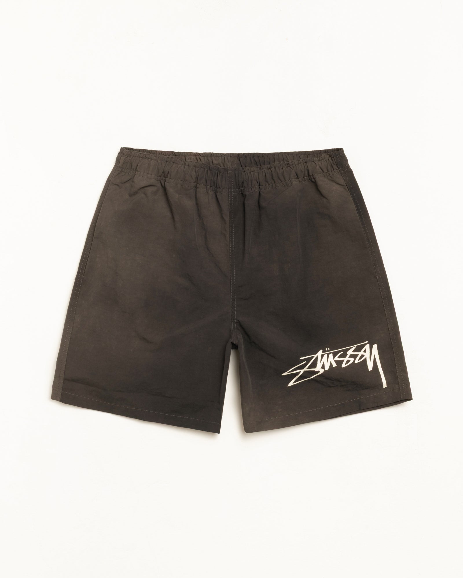 Wave Dye Shorts Mens Regular In Black