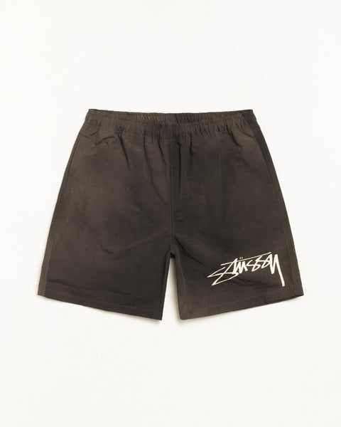 Wave Dye Shorts Mens Regular In Black
