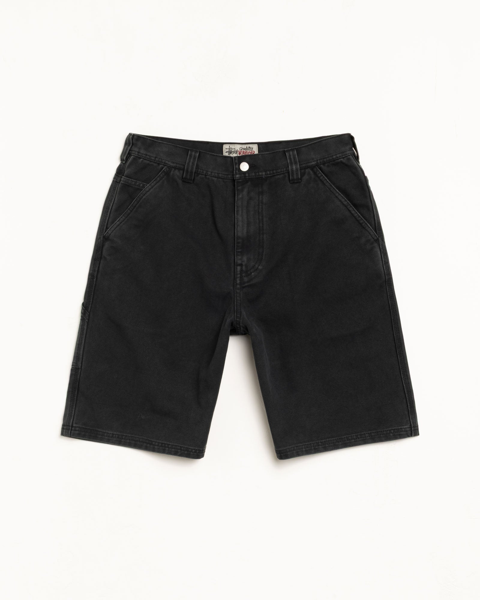 パンツ 25ss Stussy washed canvas work short Washed Canvas Work Short – Black | Shorts | Stüssy Europe