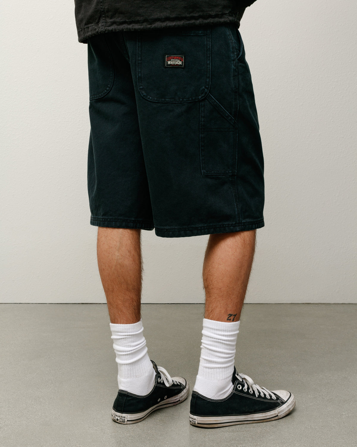 Elysee Canvas Shorts – Kurze Arbeitshose, Schwarz Produktbild-Vorschau 2