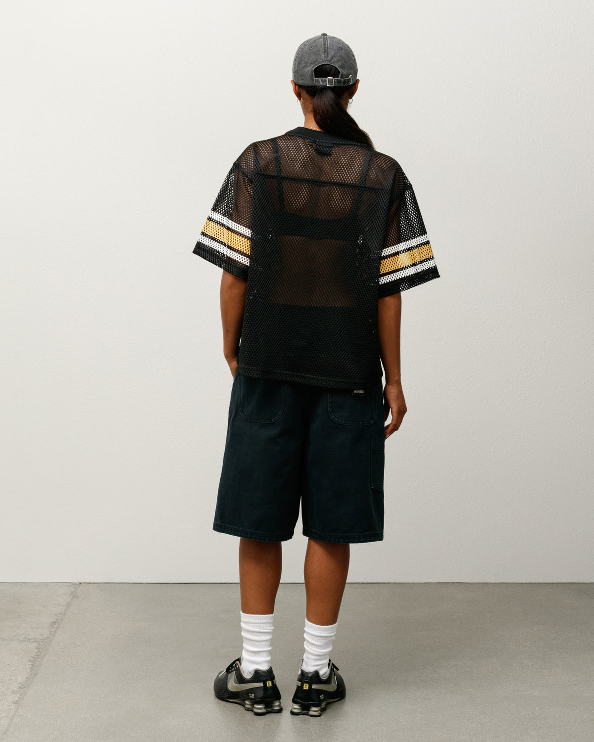 Washed Canvas Work Short – Black | Shorts | Stüssy Europe