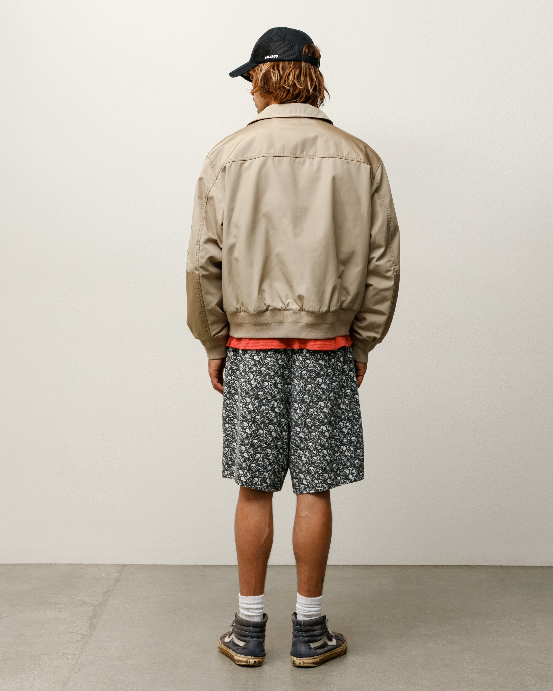 Jersey Short Mens Regular In Bones