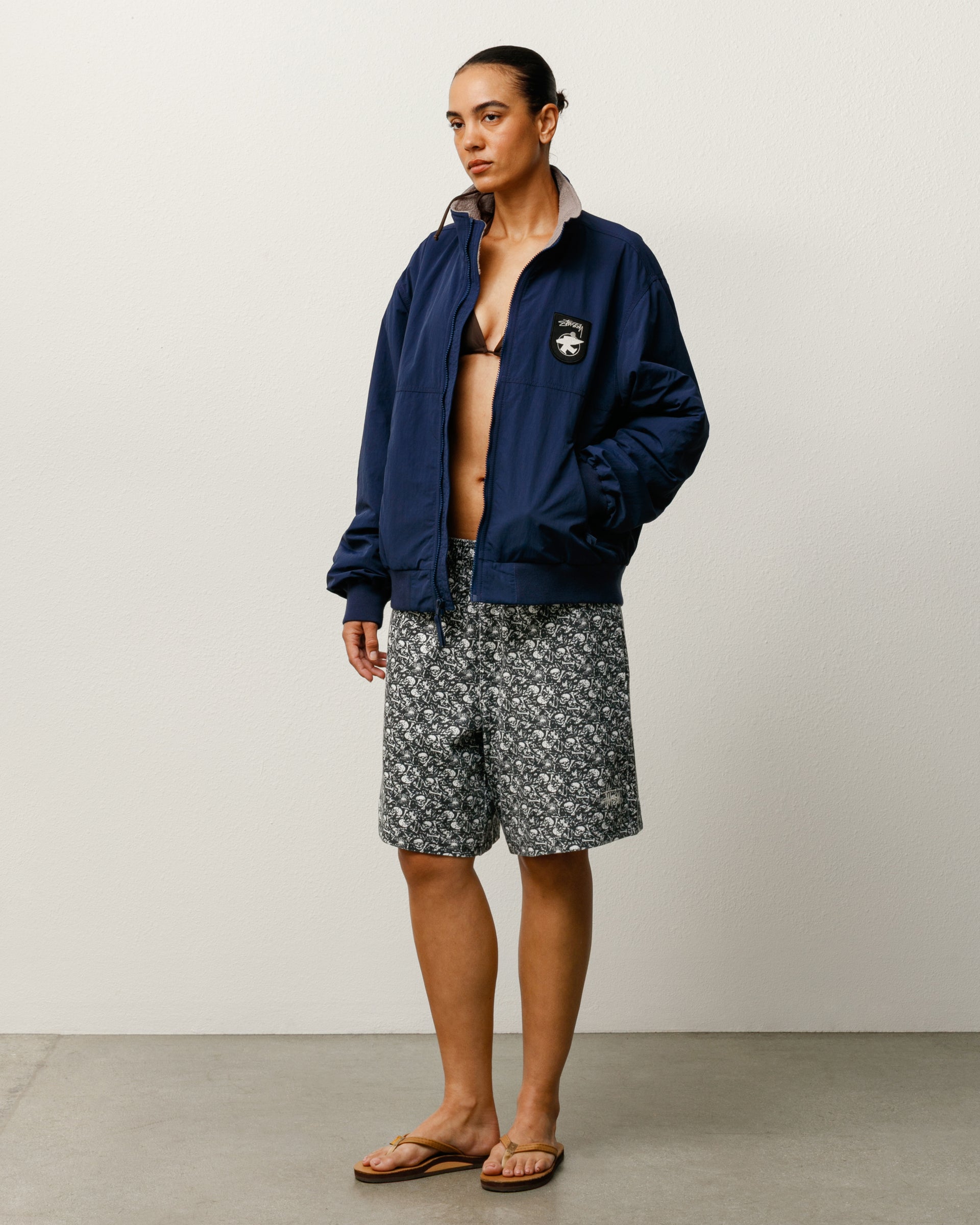 Jersey Short Mens Regular In Bones