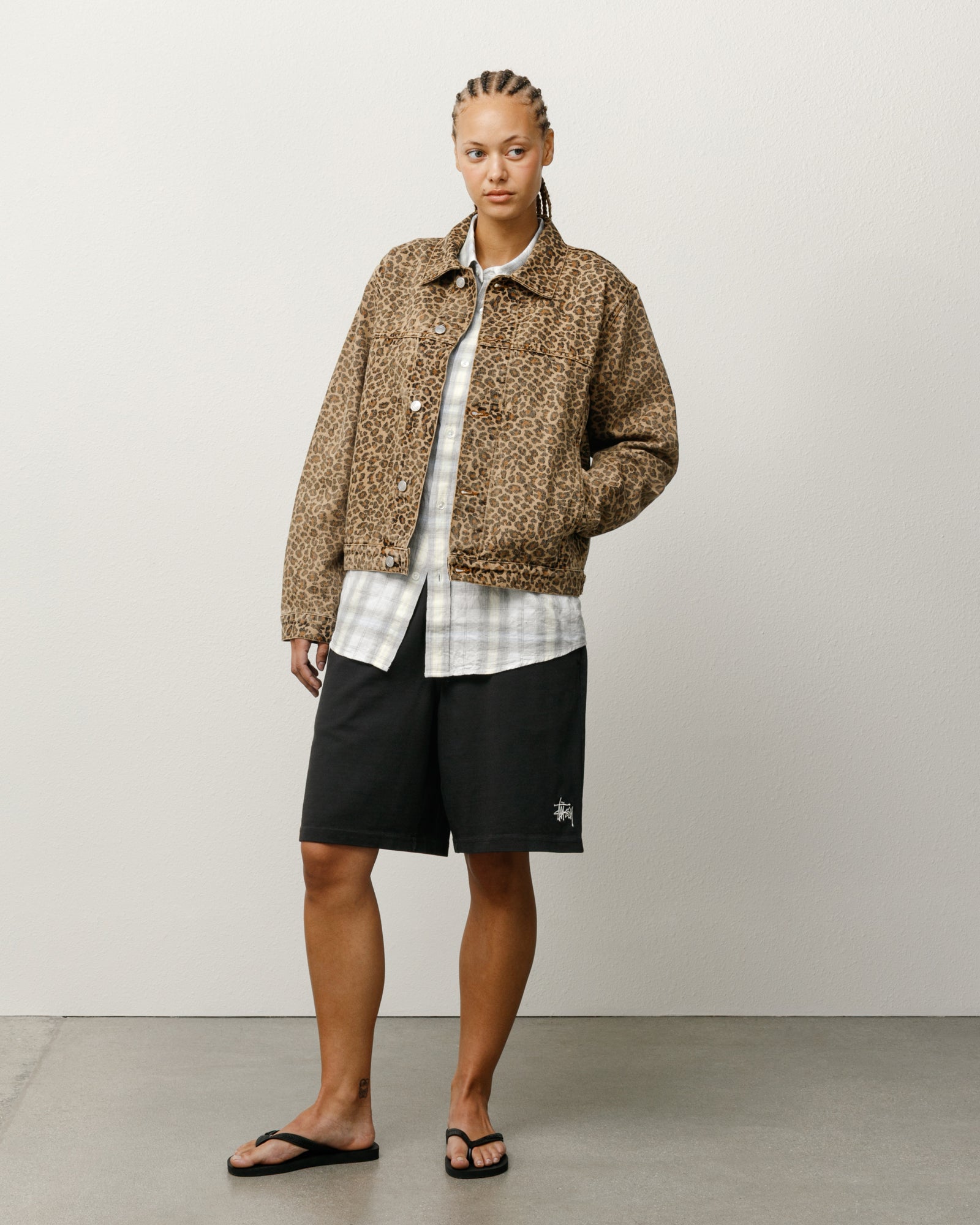 Jersey Short – Black | Bottoms | Stüssy Europe