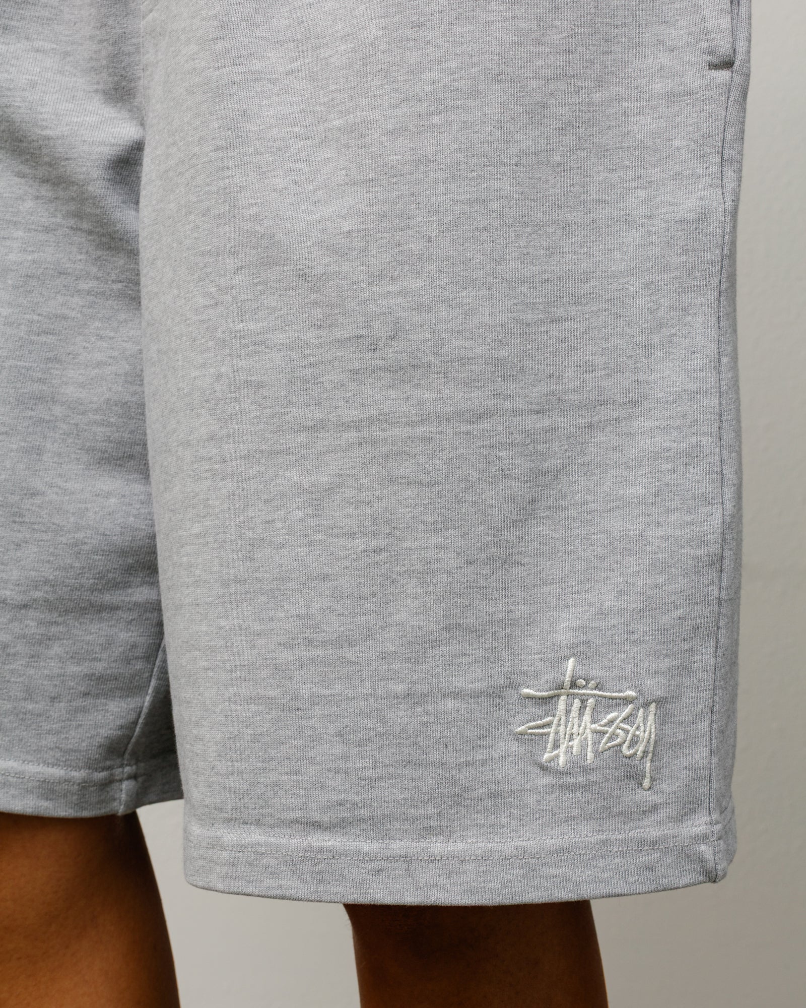 Jersey Short – Grey Heather | Bottoms | Stüssy Europe