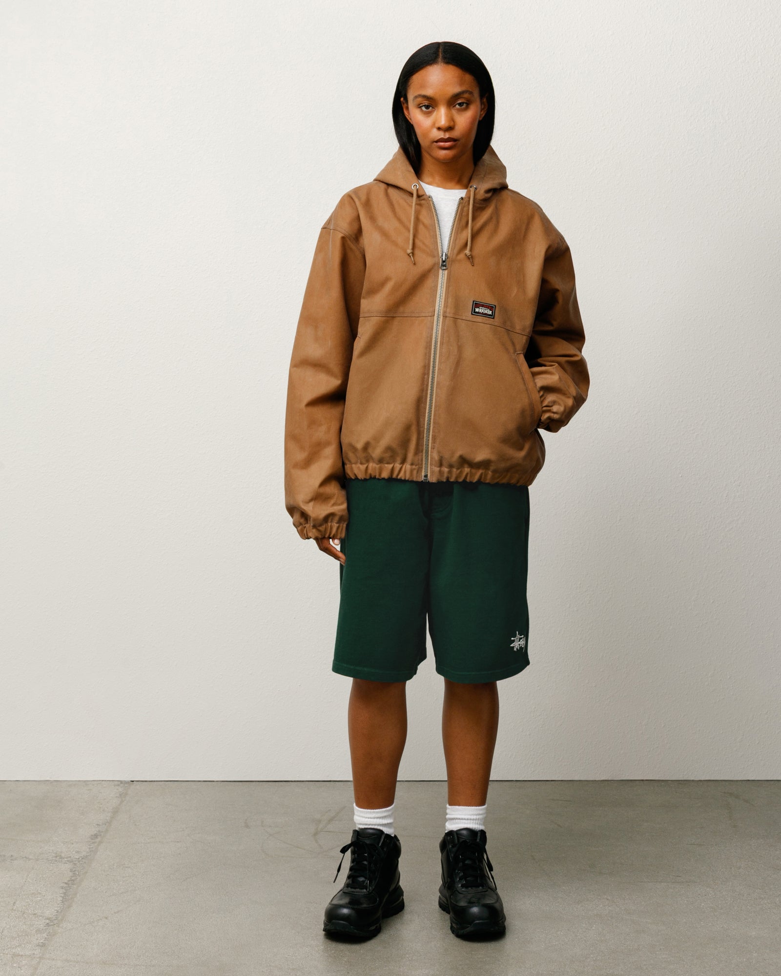 Jersey Short – Green | Bottoms | Stüssy Europe
