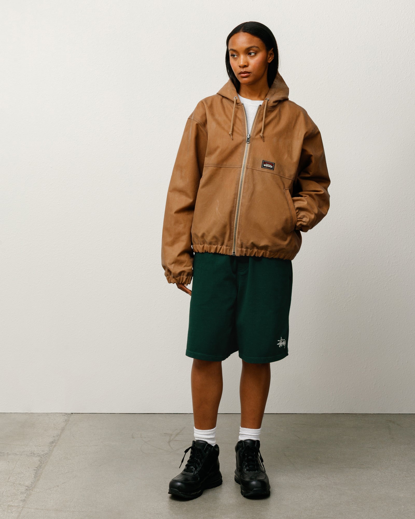 Jersey Short – Green | Bottoms | Stüssy Europe