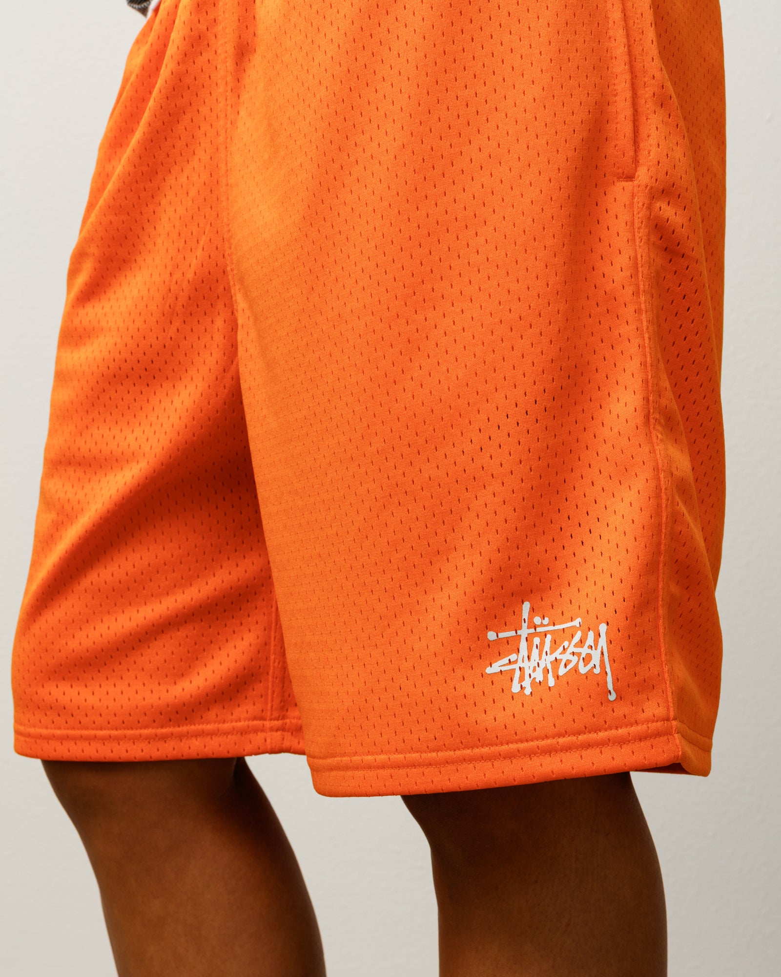 Mesh Short Basic – Orange | Bottoms | Stüssy Europe