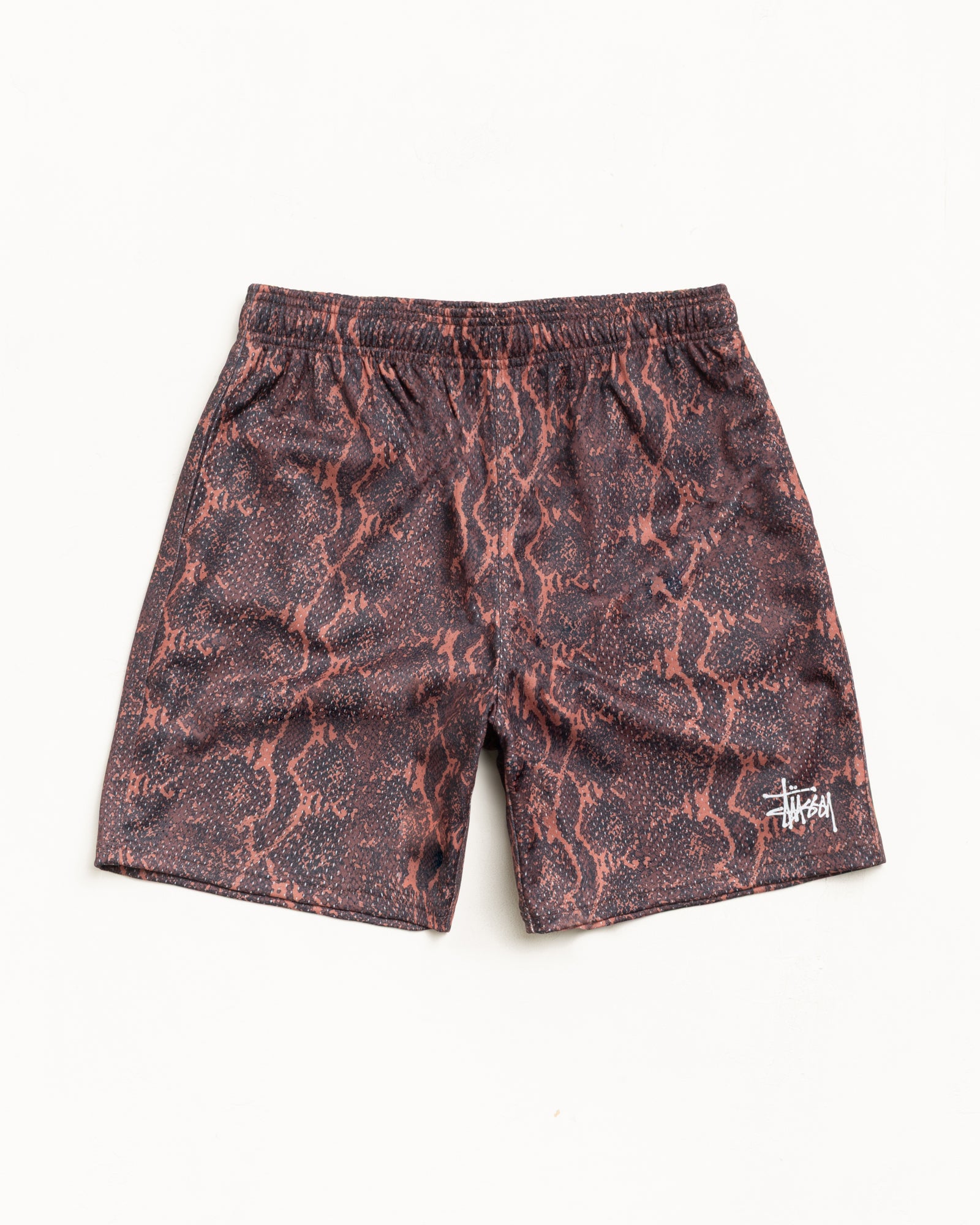 パンツ CALEE DOTAIR SNAKE PATTERN EASY SHORTS Basic Mesh Short – Snake | Shorts & Trunks | Stüssy Europe