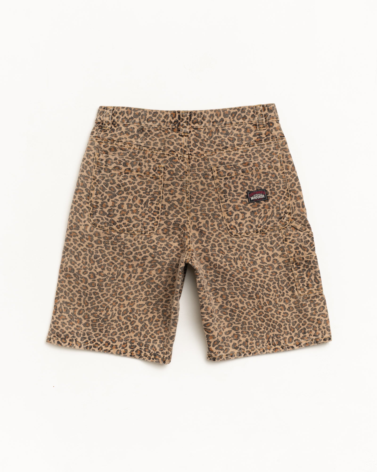 Denim Work Short – Leopard | Shorts | Stüssy Europe