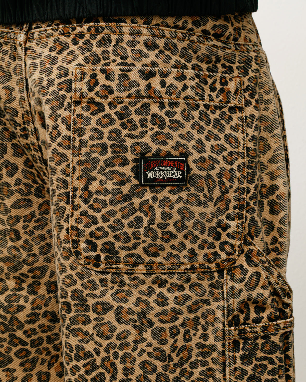 Denim Work Short – Leopard | Shorts | Stüssy Europe