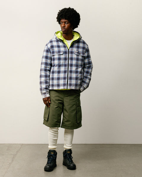 Cargo Short Ripstop Mens Regular In Olive Green