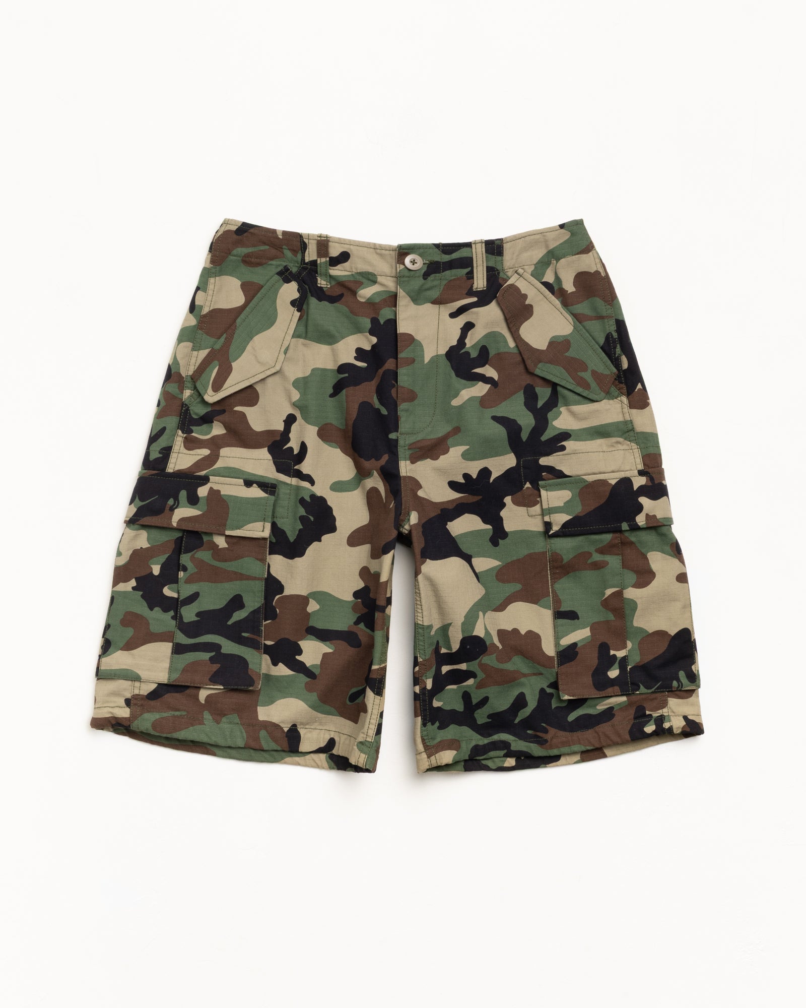 Cargo Short Ripstop – Woodland Camo | Shorts & Trunks | Stüssy Europe