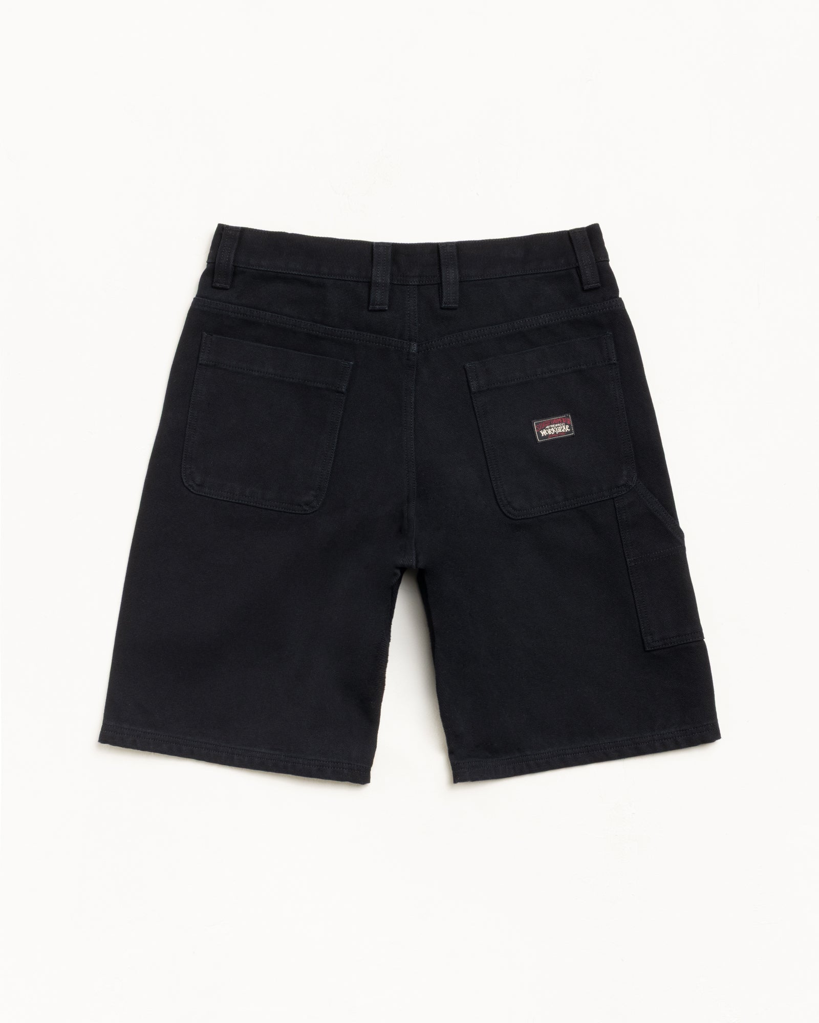 Work Short Canvas Mens Regular In Black