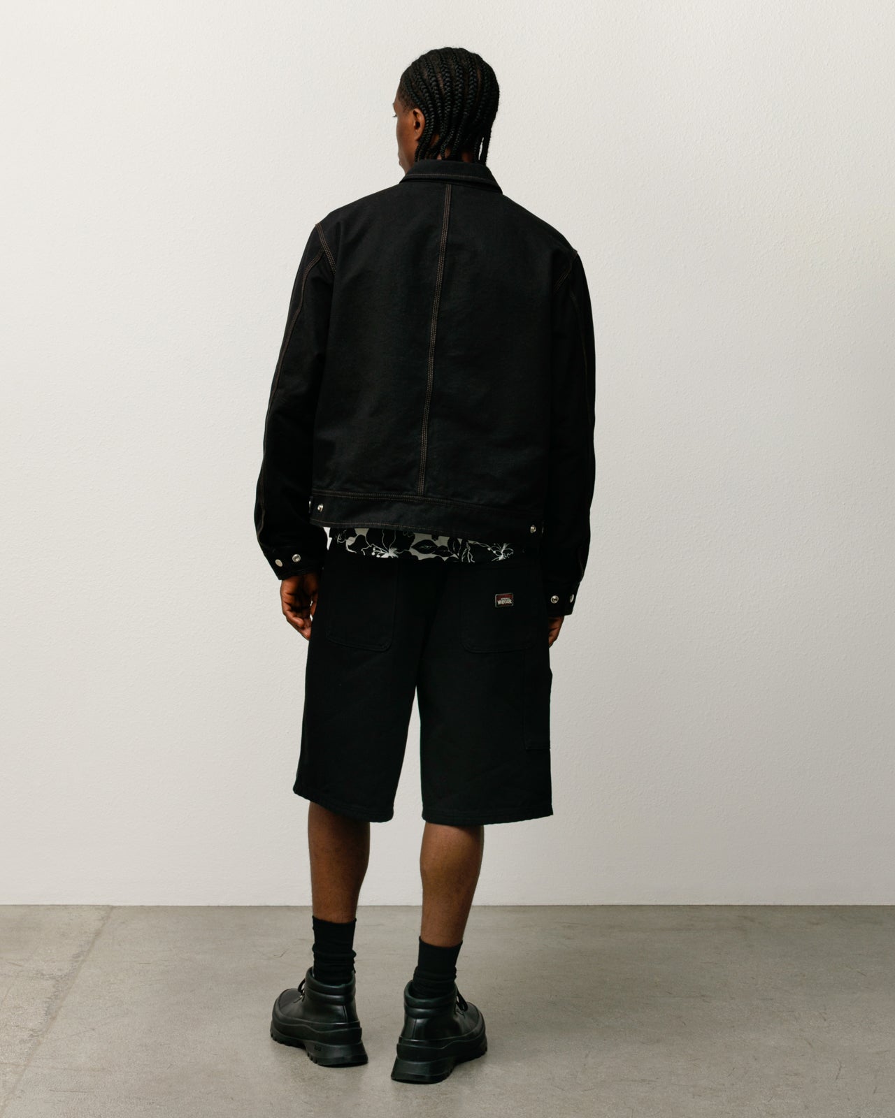 Work Short Canvas – Black | Shorts & Trunks | Stüssy Europe