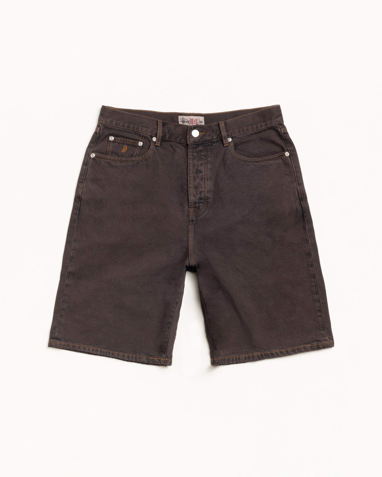 Big Ol' Short Denim – Resin Wash Brown | Pants | Stüssy Europe