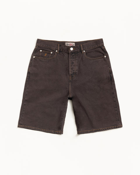 Big Ol Shorts Resin Denim Mens Regular In Resin Brown