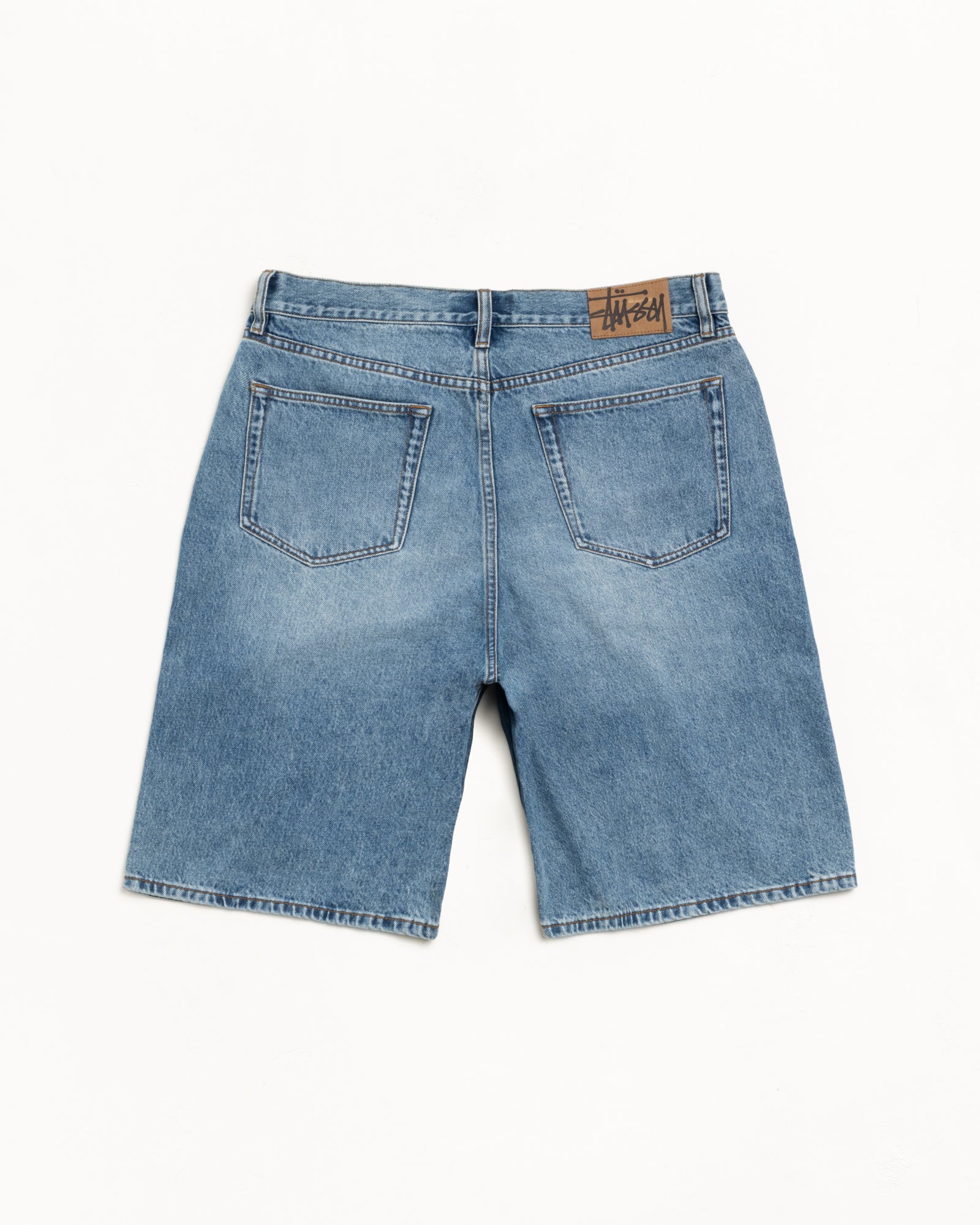 Big Ol' Short Denim – Indigo Stone Wash | Pants | Stüssy Europe