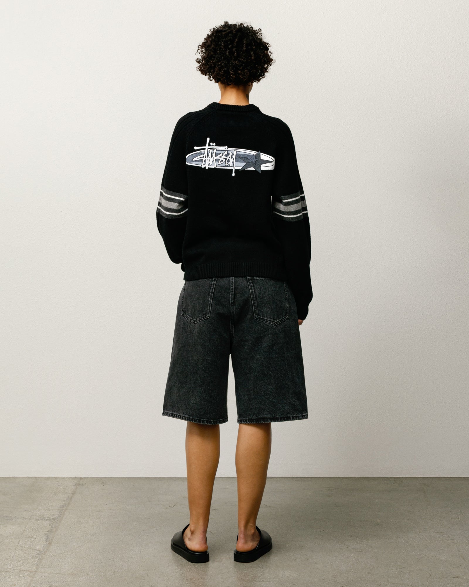 Big Ol' Short Denim – Vintage Black | Pants | Stüssy Europe