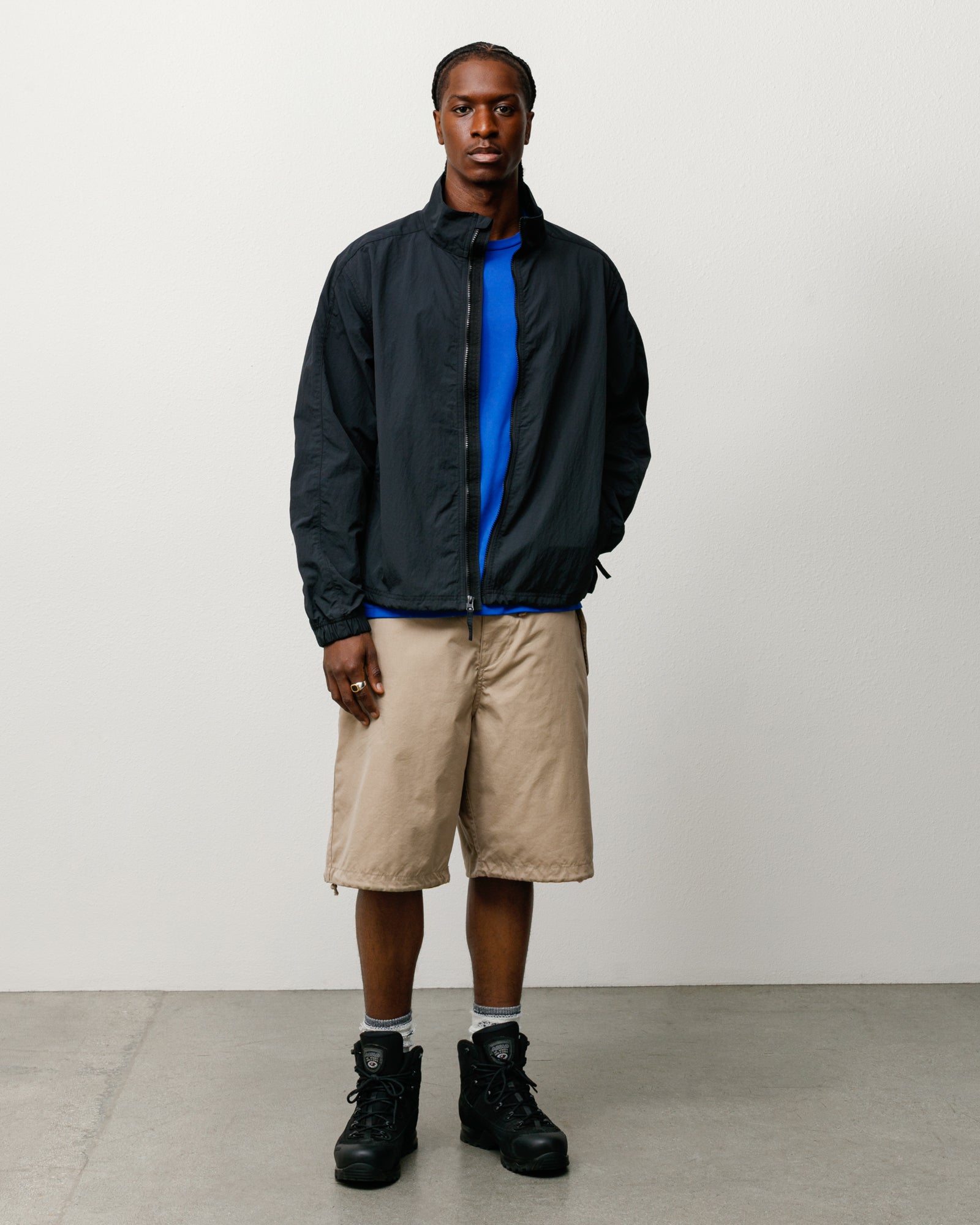 Surplus Short Unisex Regular In Khaki, Baggy Fit With Adjustable Drawcord Hem